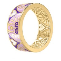 The Golden Ring with enamel and diamonds Mascot