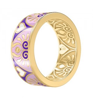 The Golden Ring with enamel and diamonds Mascot